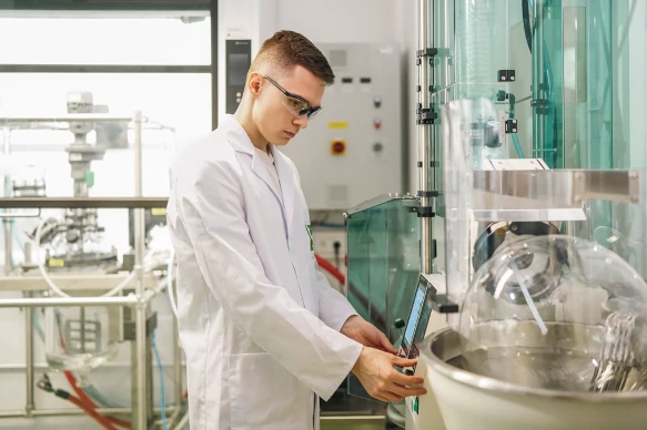 Wissenschaftler im Labor